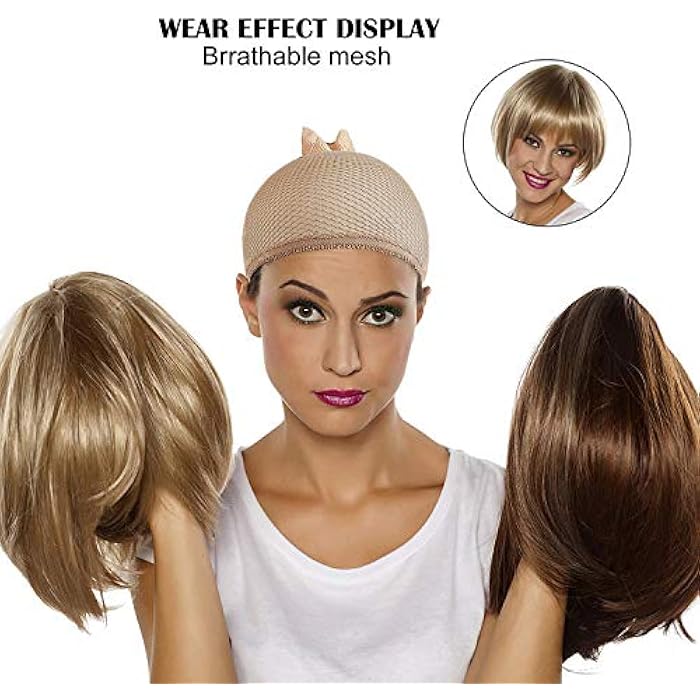 Lemacyh Wig Caps,8 Pack Fishnet Wig Caps Thicker and Strong Thread Durable and Breathable - Image 4